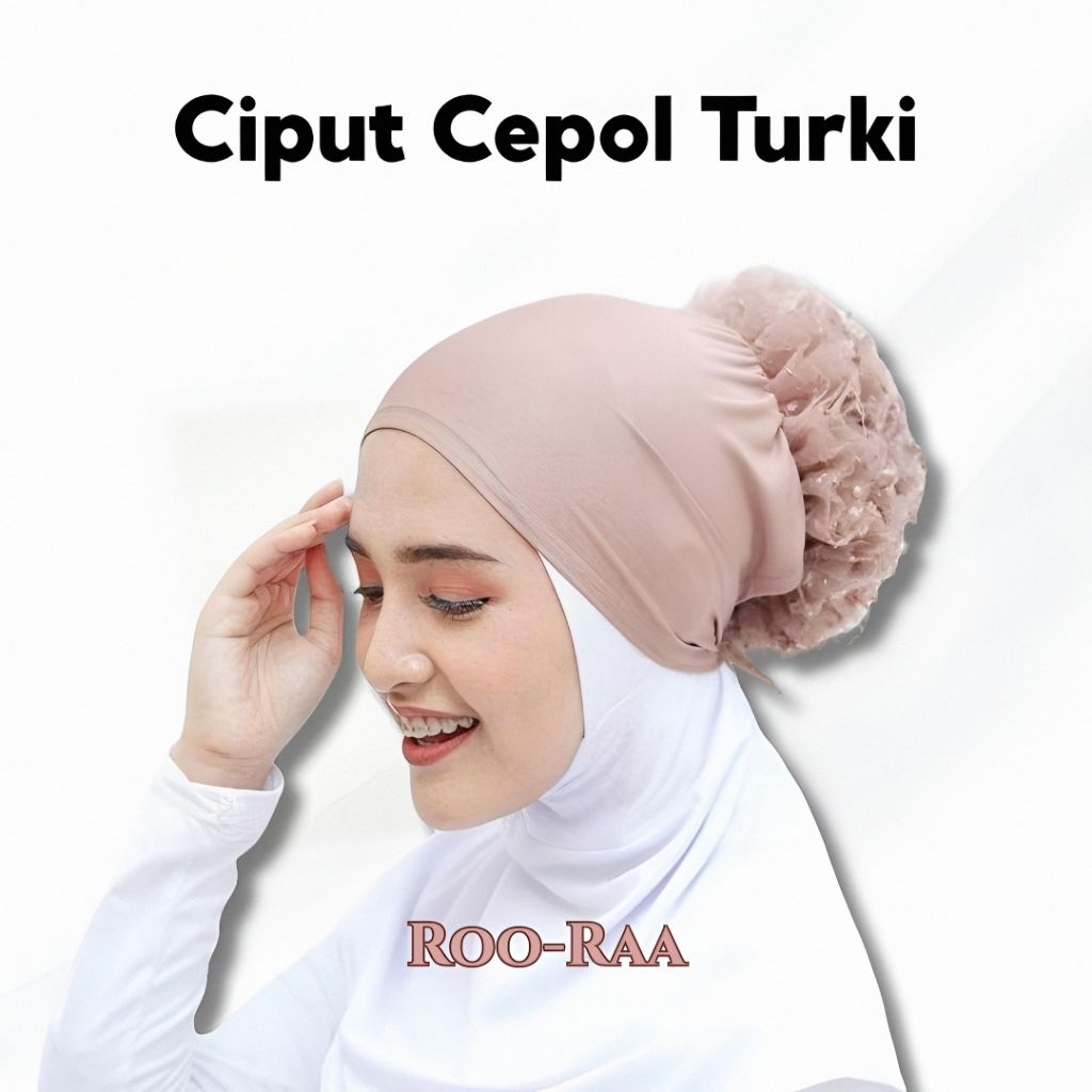 Ciput Cepol Turki Polos | Ciput Turki Cepo Non Earhole | Ciput Non Resleting | Ciput Hijab | Iner Tu