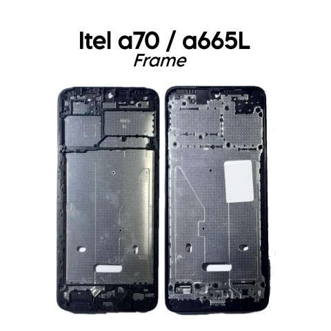 Frame Tulang Tengah ITEL A70 / A665L - Bezzel Bejel Bezel Tempat Dudukan LCD & Mesin