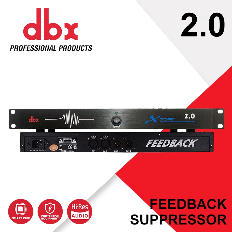 DBX 2.0 microphone professional anti whistling feedback suppression frequency shifter, stage KTV fro