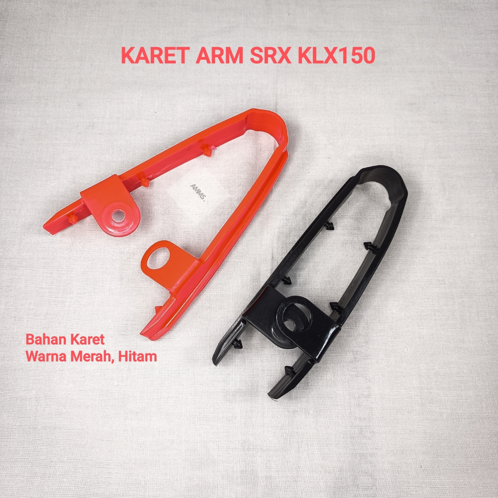 KARET ARM SRX KLX150 HITAM / MERAH