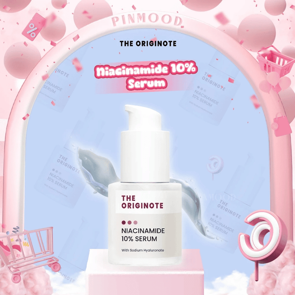 THE ORIGINOTE - NIACINAMIDE 10% SERUM ( 20 ml ) - Serum Wajah Bright Cerah Noda Gelap Bintik Hitam