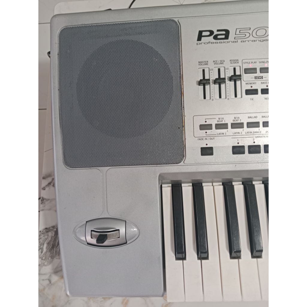 Keyboard KORG PA 50 SD Kondisi 100% Normal, Mainboard baru, SD Board Baru, PCB Power Baru, Layar Bar