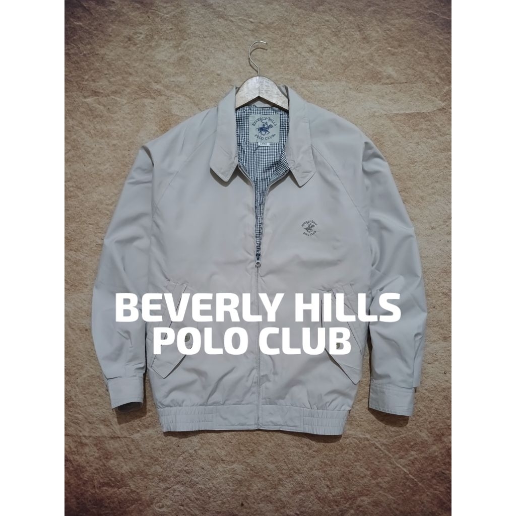 Jaket harrington keren BEVERLY POLO CLUB bekas pakai