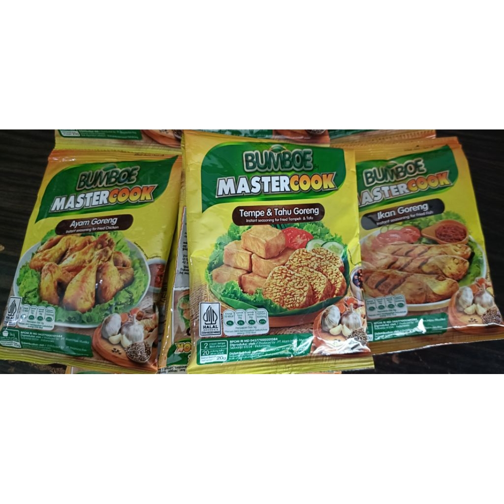 Master Cook Bumboe Bumbu Tempe Ayam Ikan Goreng 20g All Variant