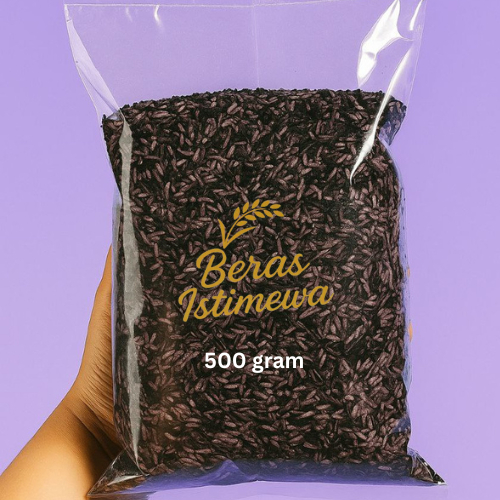 KETAN HITAM SOSOH BANDUNG 1/2KG cocok untuk TAPE KETAN