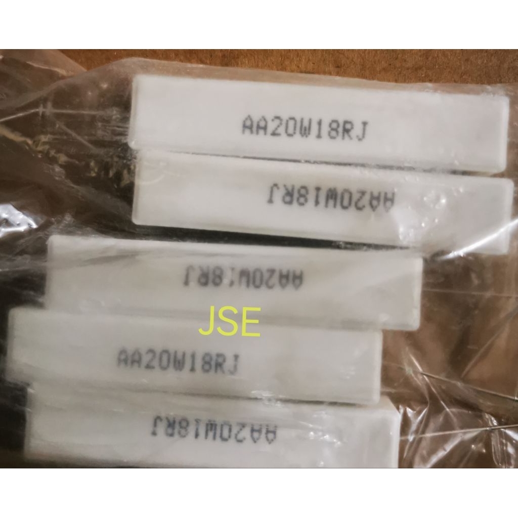 RESISTOR KAPUR 20 WATT 18 OHM ISI 5 PCS