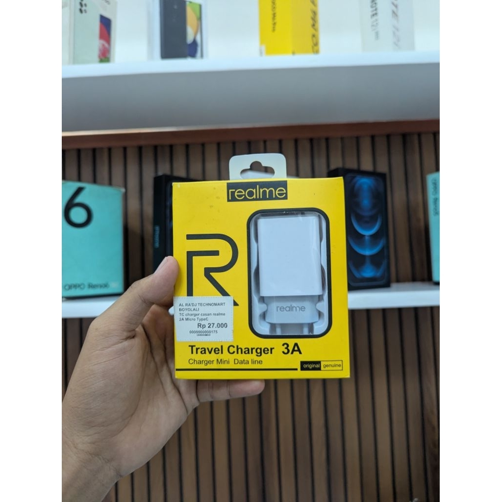 tc charger casan realme 2A micro type C