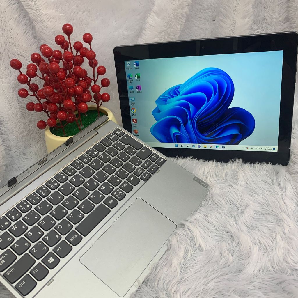 LAPTOP LENOVO IDEAPAD D330 2IN1 INTEL CELERON N4000 SECOND BERKUALITAS