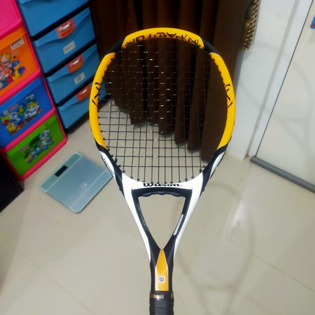 raket tenis Wilson k-zein team/ raket tennis second/ raket bekas/ raket murah
