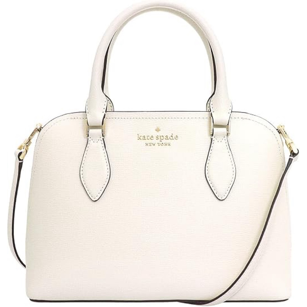 PRELOVED Kate Spade Small Satchel Darcy Parchment warna Chalk White / Tas Kate Spade / Tas KS / Tas 