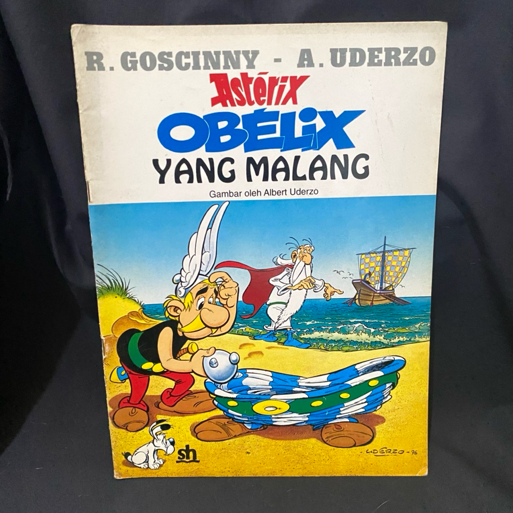 Komik Kisah Petualangan Asterix Obelix yang Malang