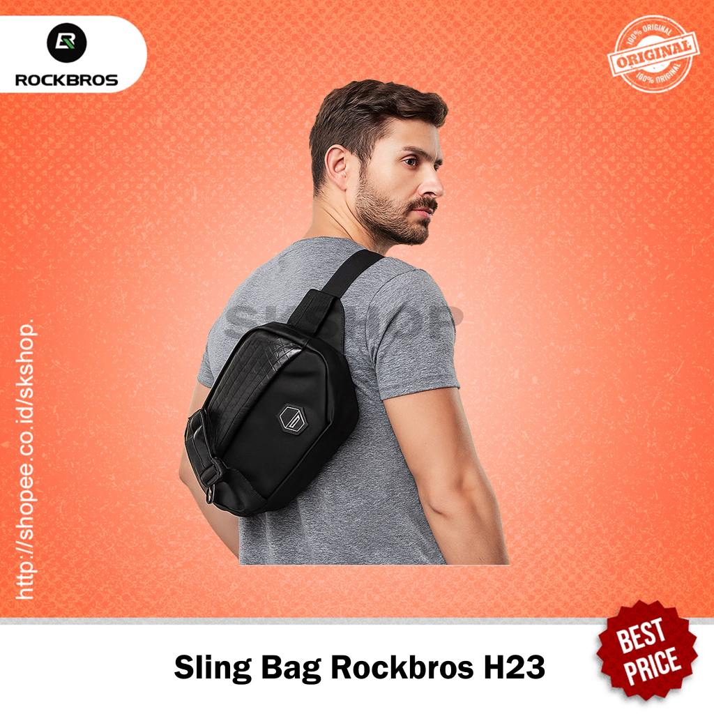 Tas Sepeda Rockbros H23 Tas Selempang Portable Tas Depan Keranjang Sepedah Motor Gowes Stang Handleb