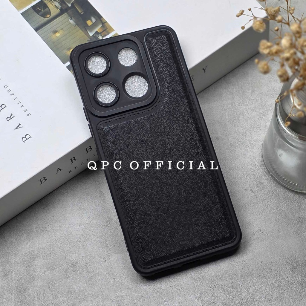 Itel A60s Itel A49 Case Leather Pro Kamera Black Itel A60s Itel A49