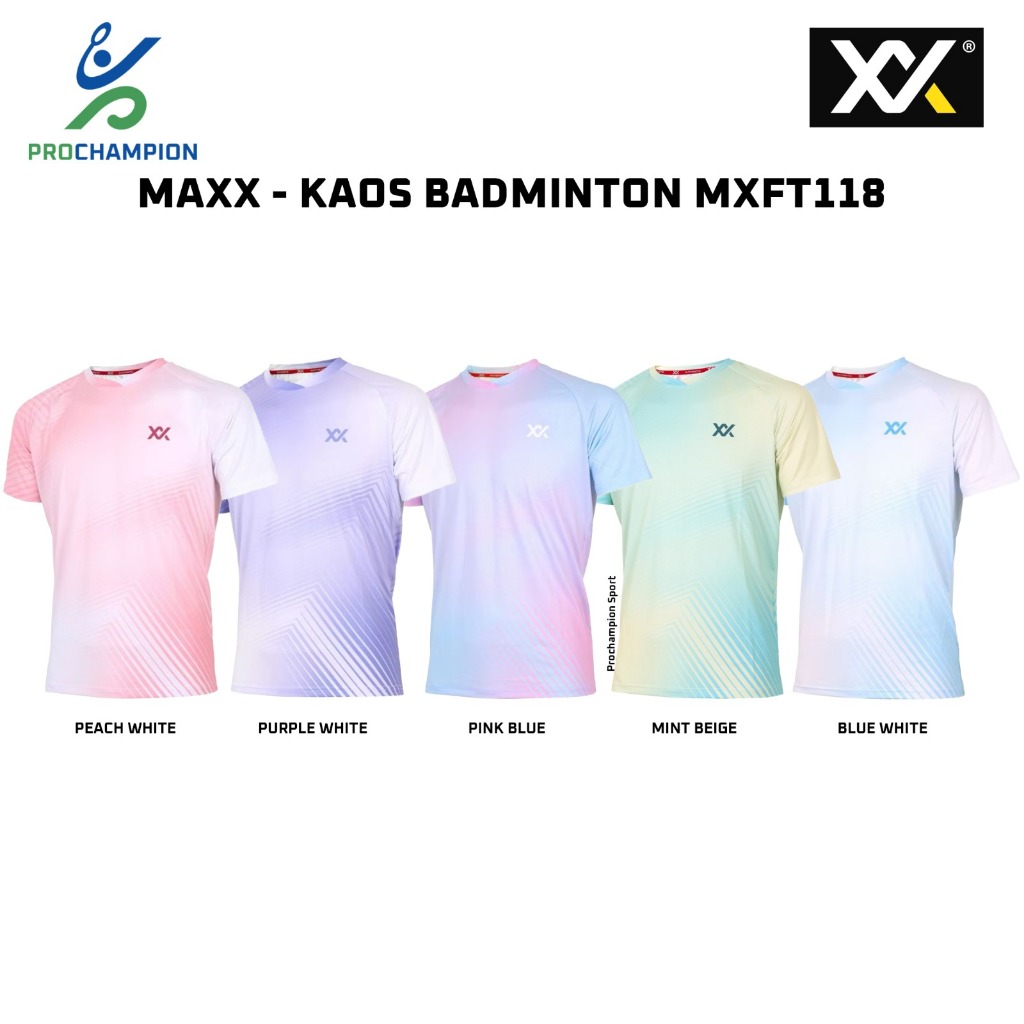 Kaos Jersey Badminton MAXX MXFT 118 Series