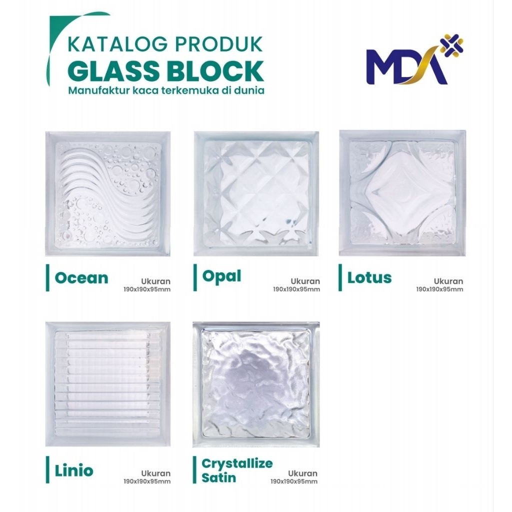 Glass Block Mulia