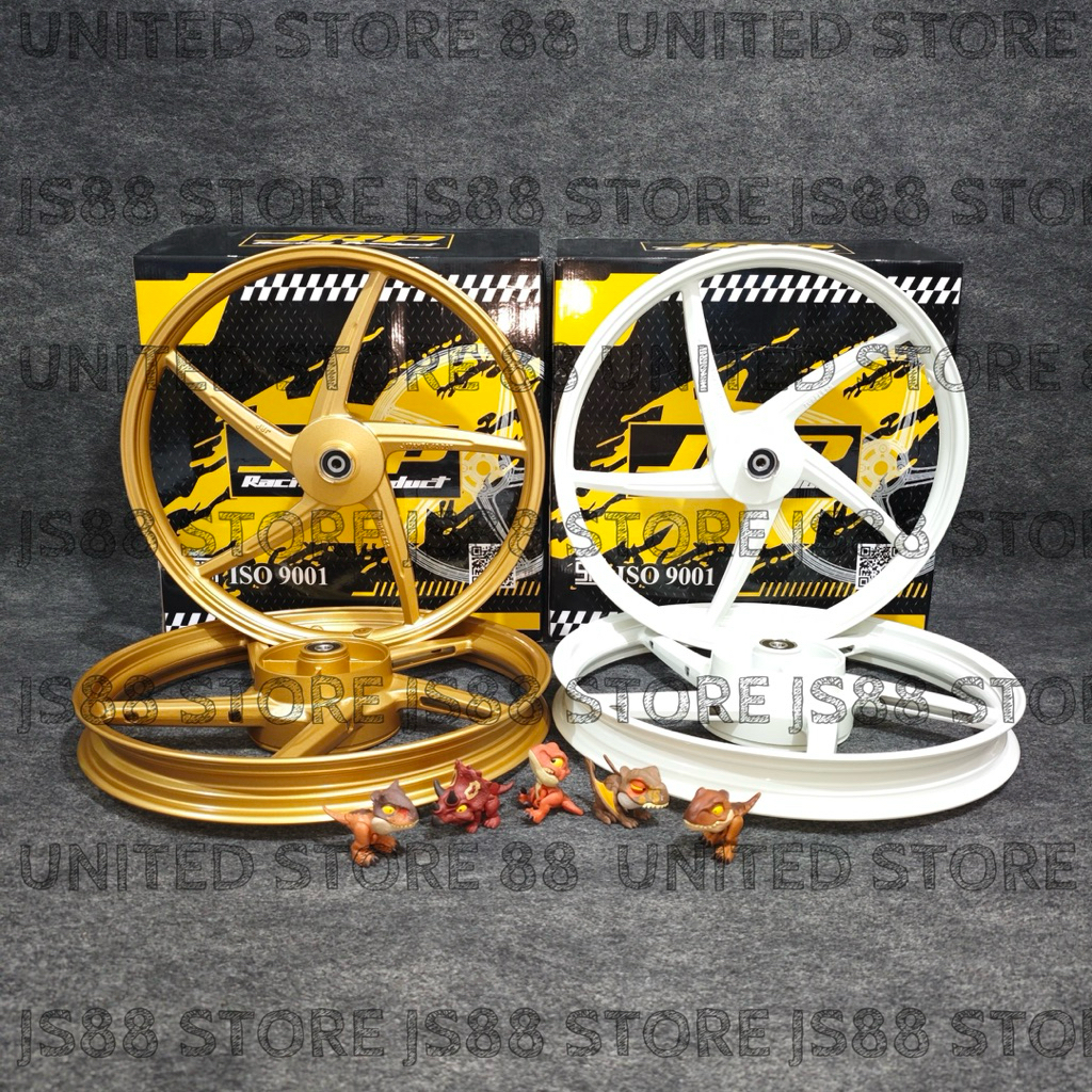 JRP RACING ORIGINAL VELG RAPIDO PALANG 5 140X17 160X17 JUPITER Z MX OLD FIZR VEGA R ZR 140 160 RING 