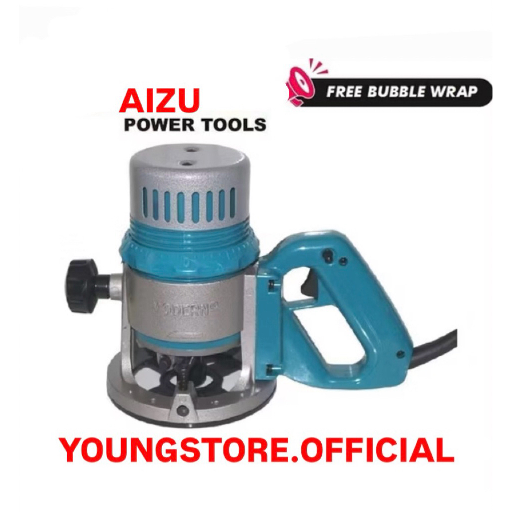 (BISA COD)Mesin profil kayu jumbo PROMO AIZU-3350 Mesin Router 12mm Besar Profil Kayu 12 mm Wood Tri