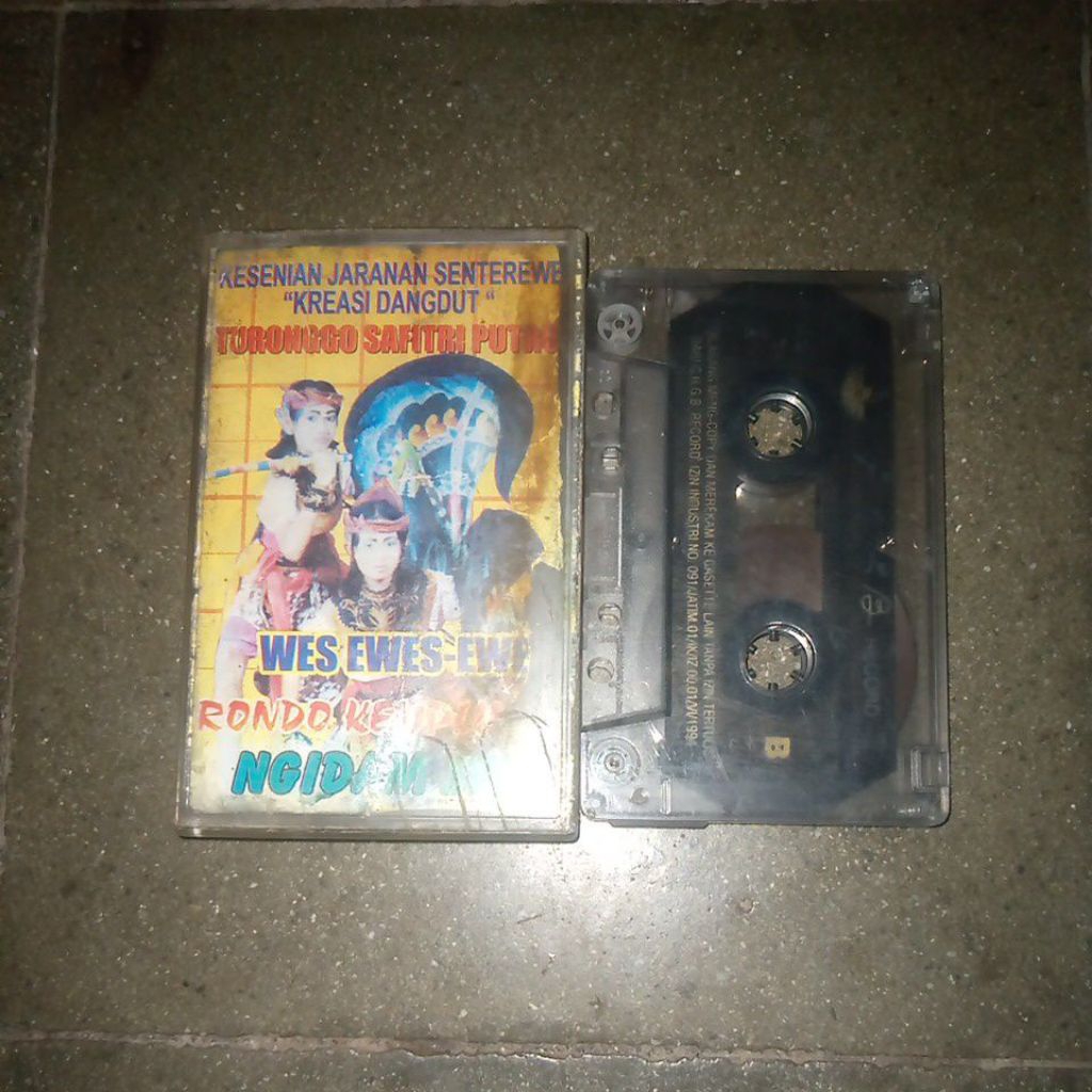 Kaset Pita Jaranan Turonggo Safitri Putro Album Wes Ewes-Ewes