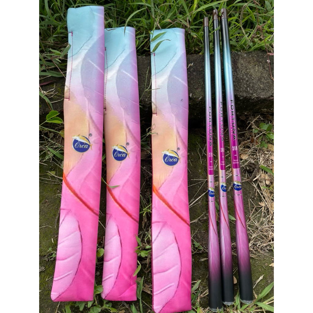 tegek orca Fortuna ruas pendek lentur micro fishing