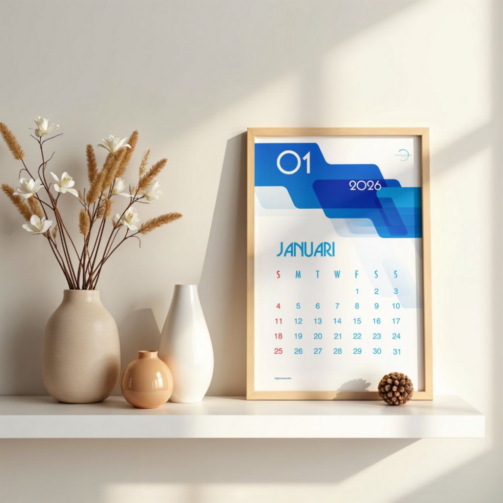 KALENDER 2026 CUSTOM NASIONAL/LENGKAP HIJAIYAH/JAWA