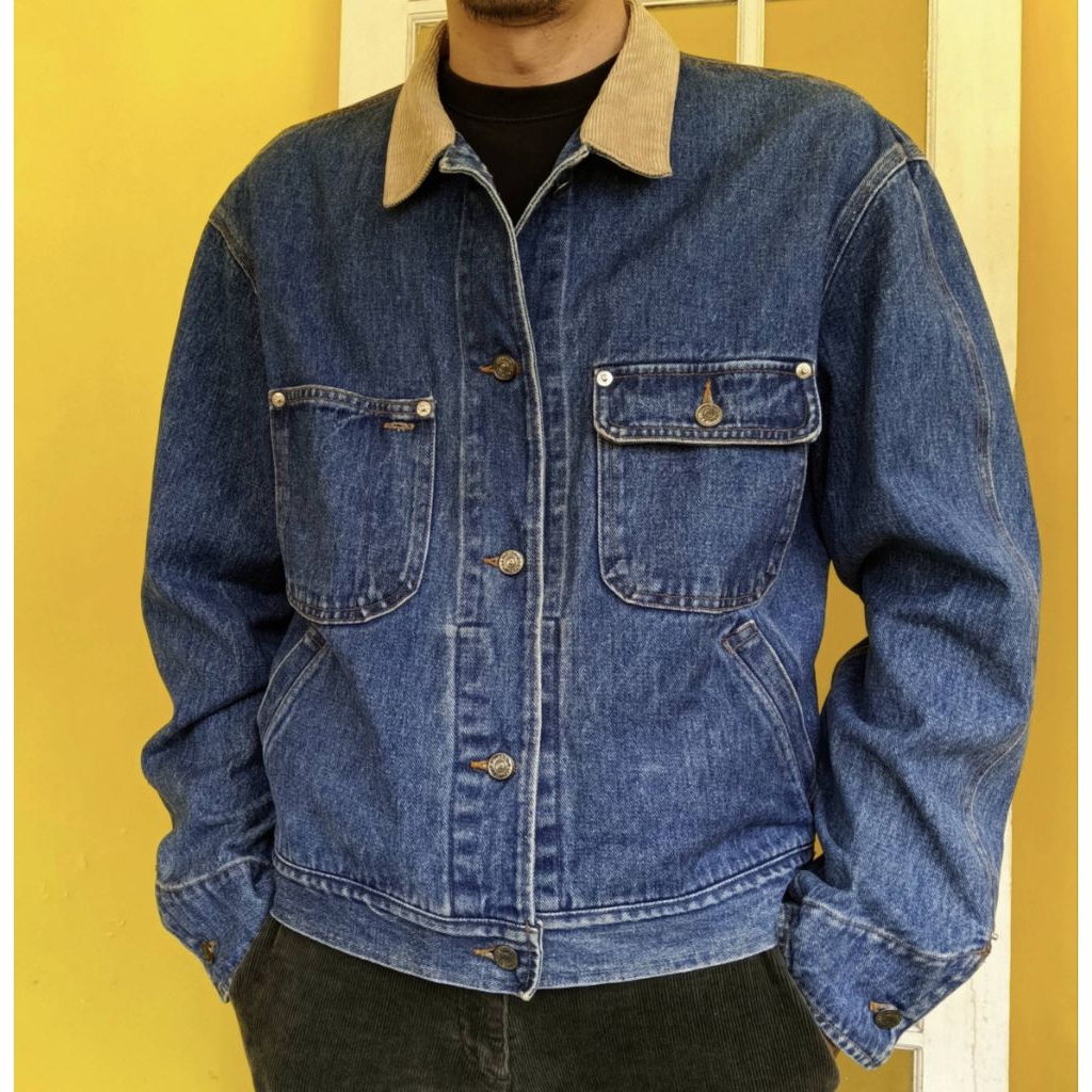 Jaket Jeans Denim OLOP Dungaress