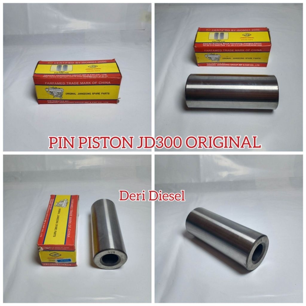 As piston pin piston mesin diesel jiangdong 30 pk ASLI JD300 ORIGINAL