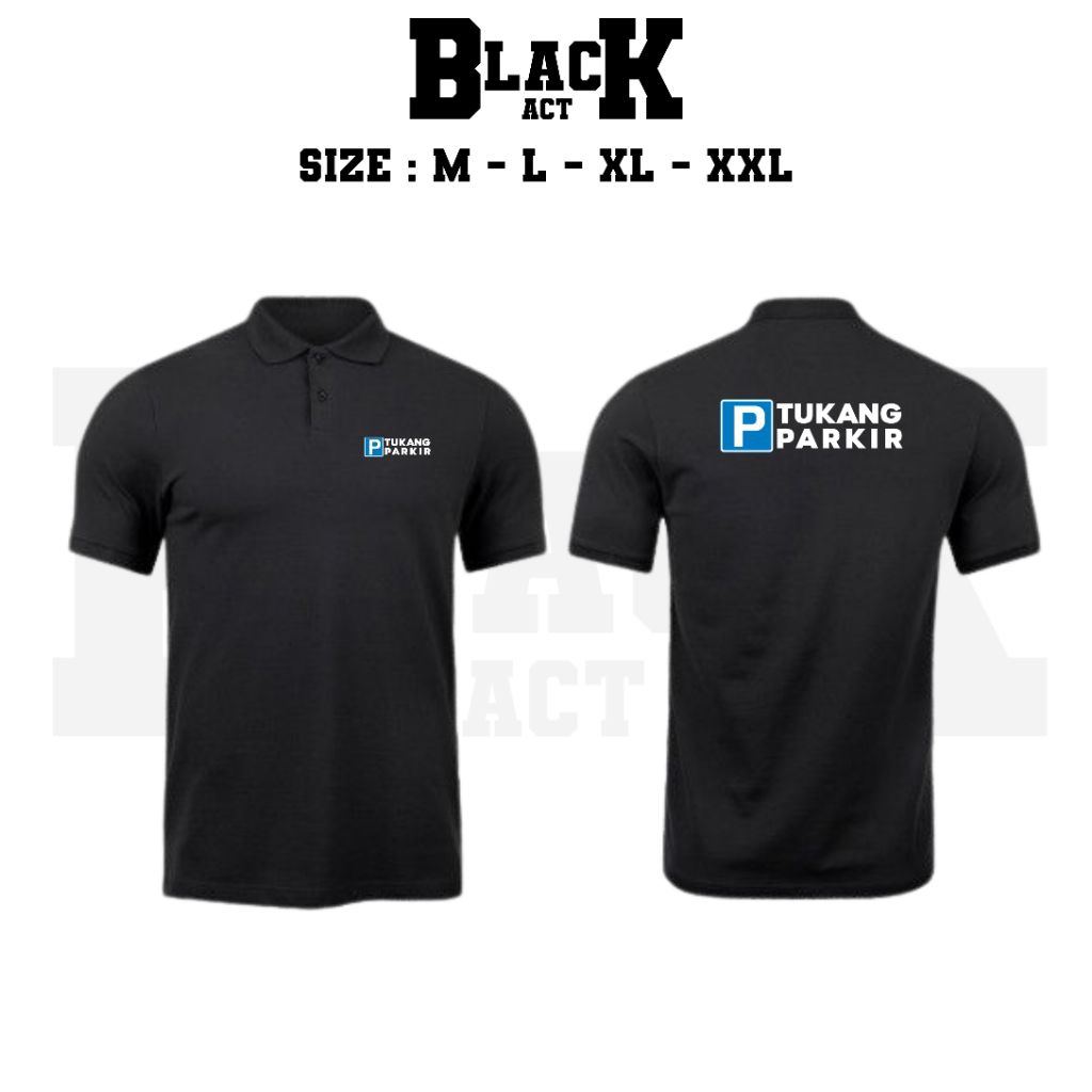 KAOS KERAH TUKANG PARKIR // BAJU KERAH TUKANG PARKIR