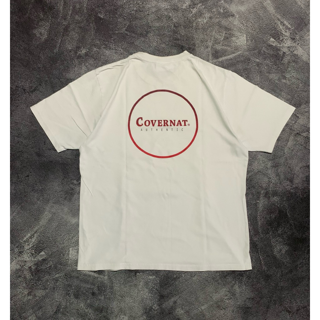 Covernat Backhit Big Logo Tee White