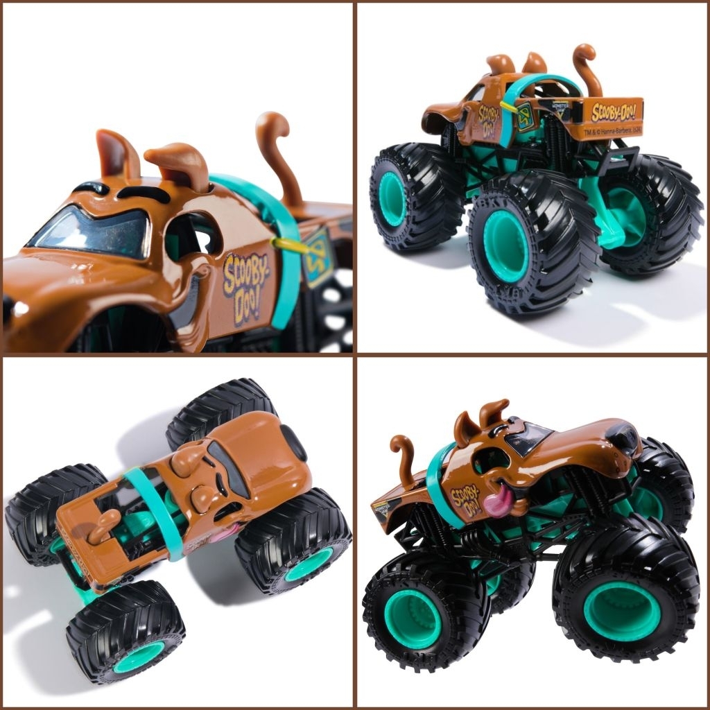 Jaydening Monster Jam Seri 43 Monster Jam Scooby Doo Monster Jam 1:64 Monster Jam Series 43