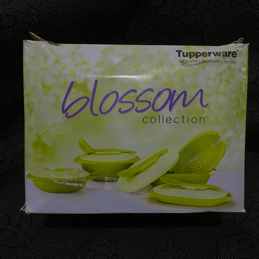 Set tupperware Blossom | Fresh Lime | Smart Saver | Guava Bowl