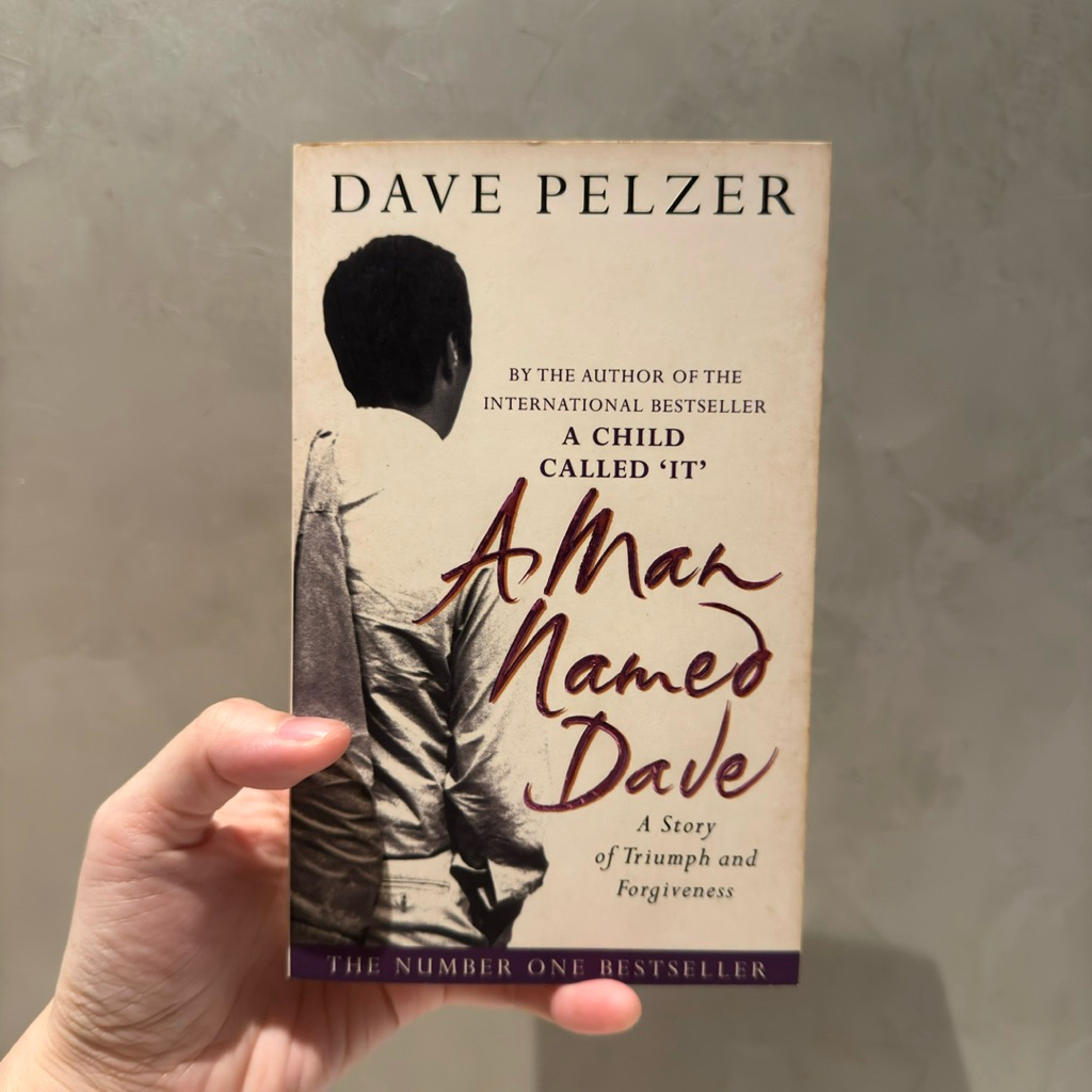 A Man Named Dave by Dave Pelzer - preloved english book memoir