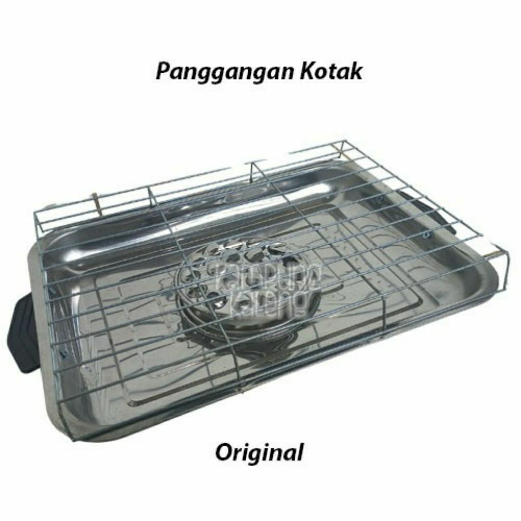 Panggangan Kotak Kompor/Panggangan Bulat Kompor/Panggangan Sosis/BBQ/Grill dll