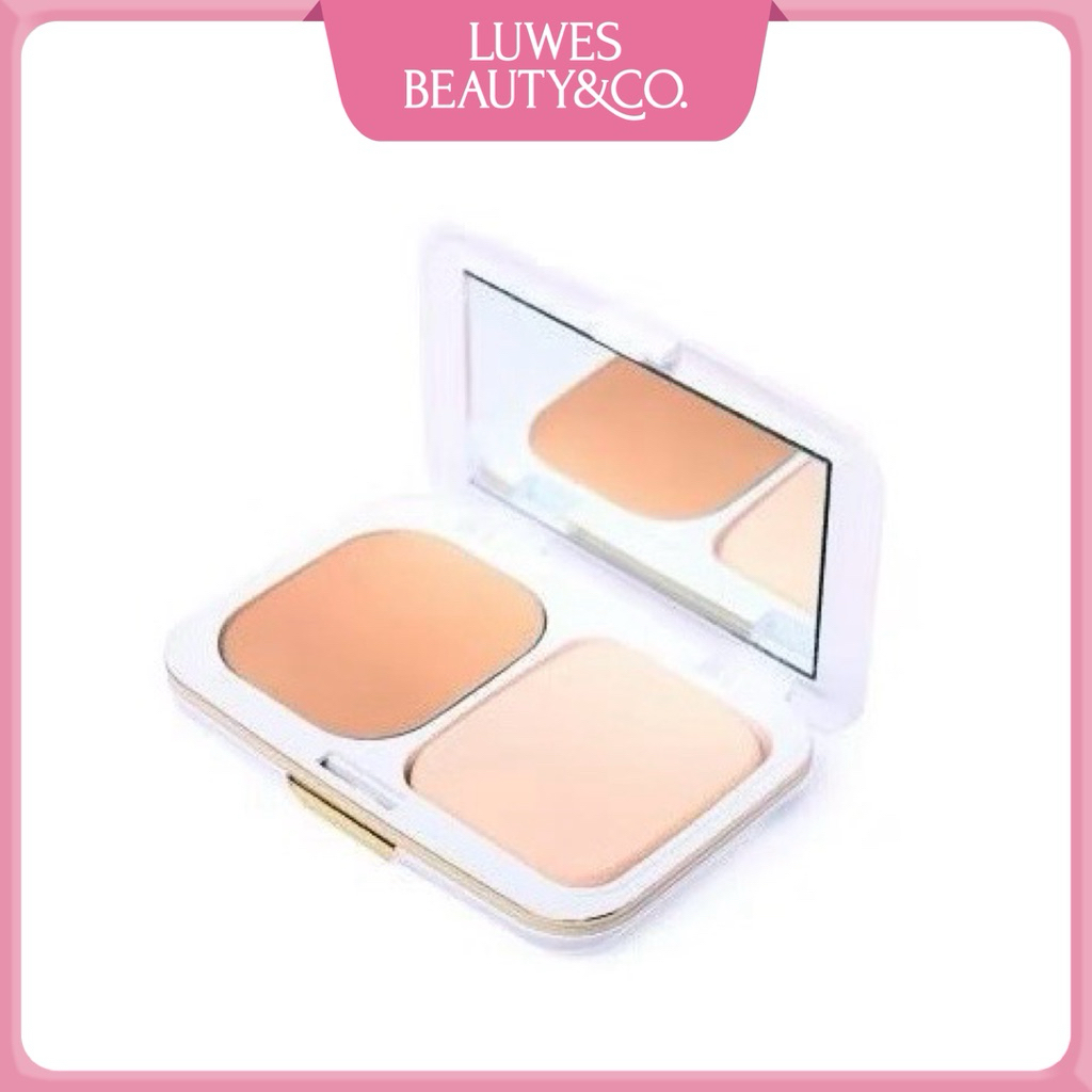 La Tulipe Three Function Cake SPF30 13gr Bedak Padat Two Way Cake Full Size & Refill