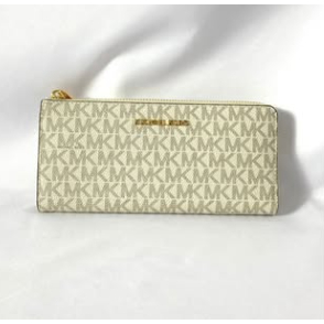 dompet panjang cewek michael kors vanilla sz20x9cm  kd007 ready stock