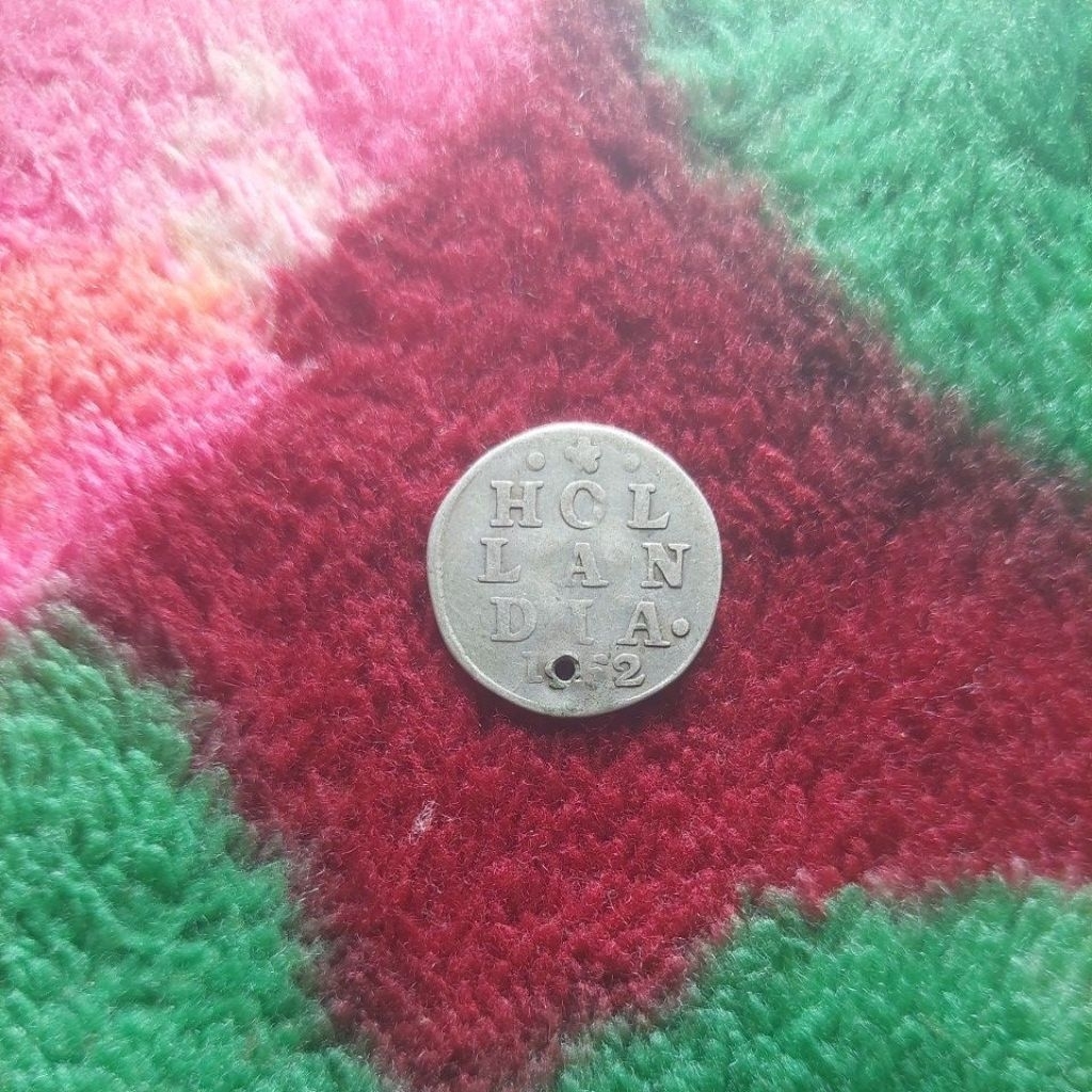 koin perak Belanda profinsi Holandia 1752