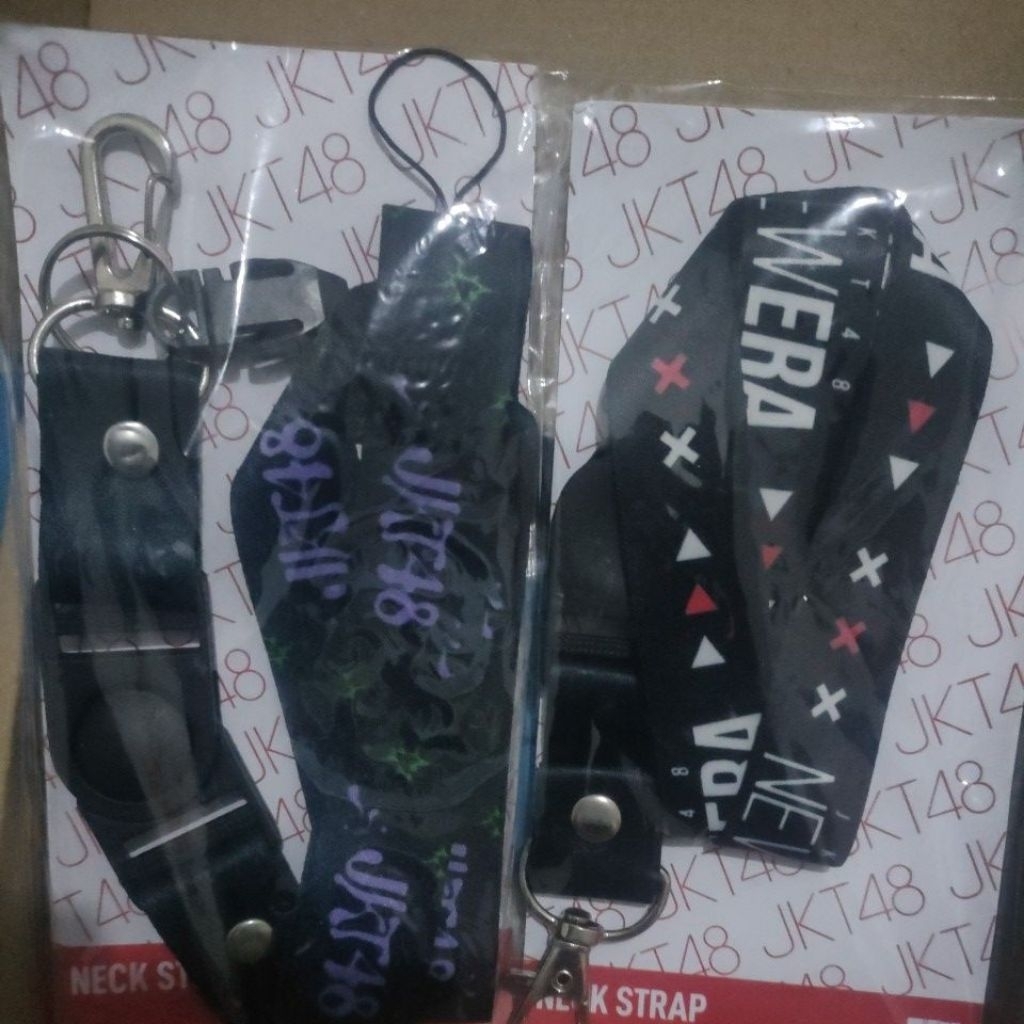 [PROMO] Bundling Lanyard New Era Jkt48 & Lanyard Violet Jkt48