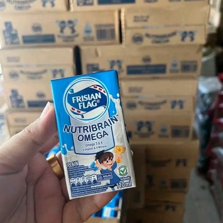 FRISIAN FLAG BENDERA PLAIN SUSU UHT 110ML 1KARTON (36pc) FRISIANFLAG