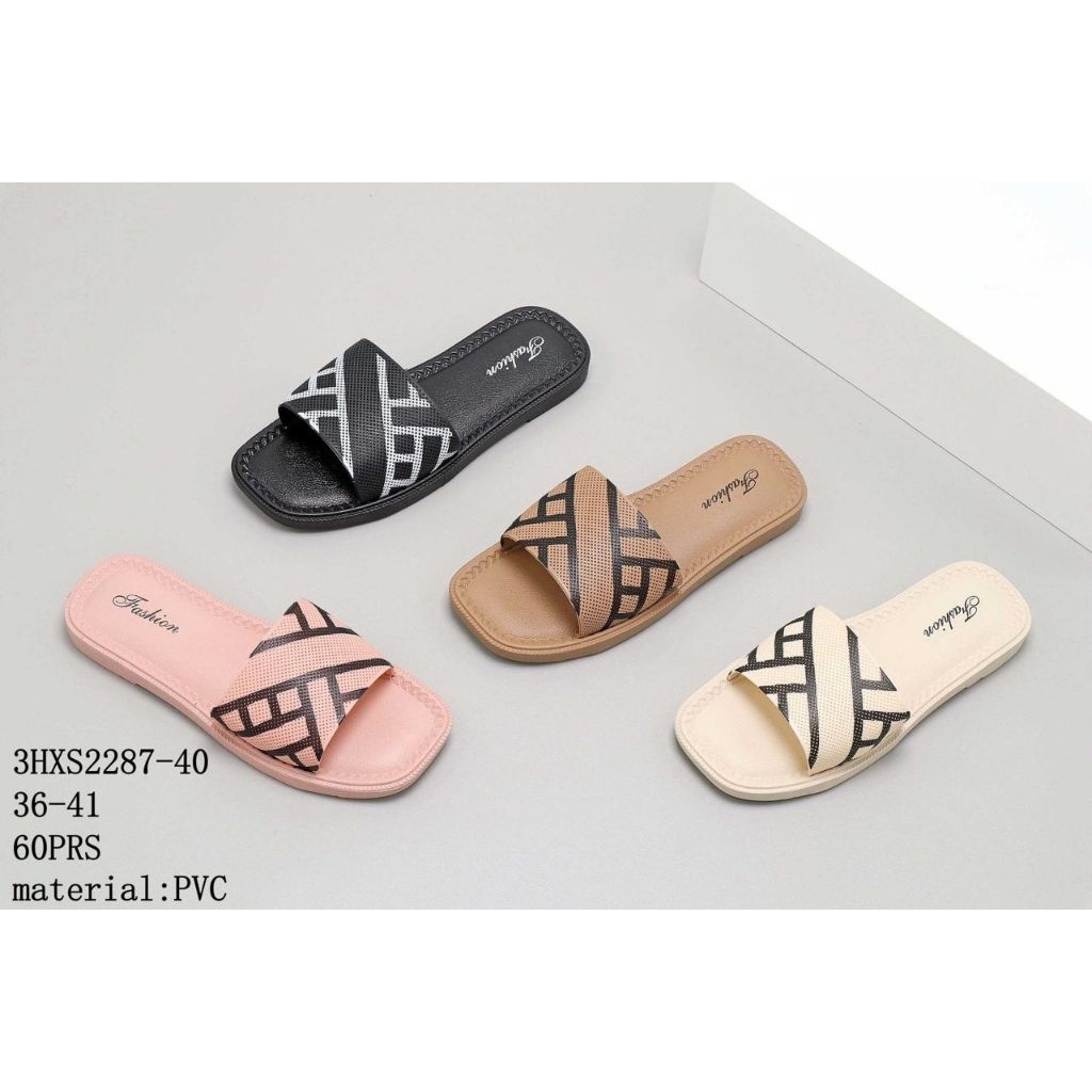 Sendal slop wanita, sendal remaja, sendal lucu, sendal aesthetic