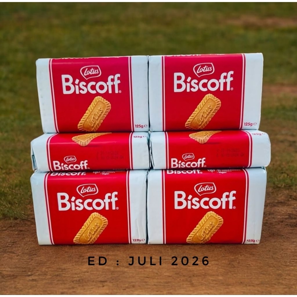 Lotus Biscoff Biscuit Biskuit Caramel Karamel 125gr Gram Halal