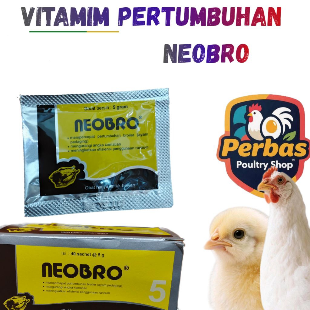 vitamin ayam neo bro 5gram