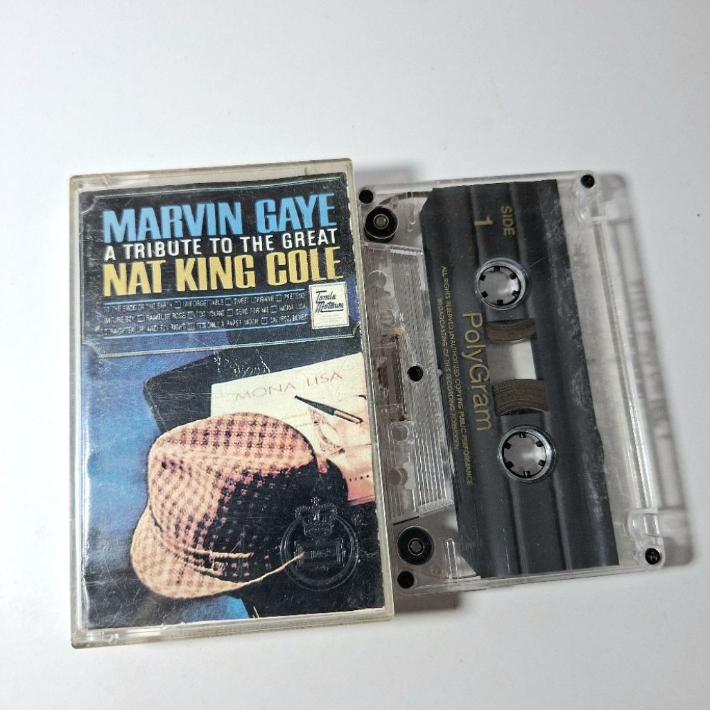 Kaset Pita Marvin Gaye Tribute to Nat King Cole (Jazz)