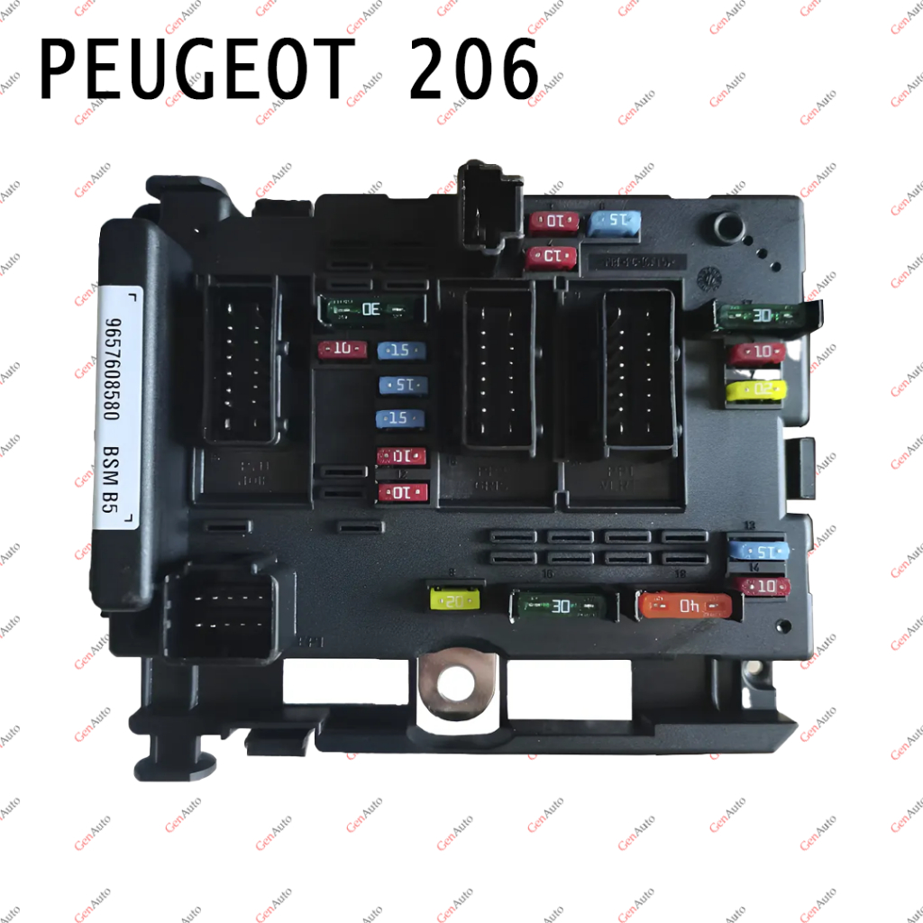 BM34 BSM Fuse Box Merk Delphi B5 Peugeot 206 307