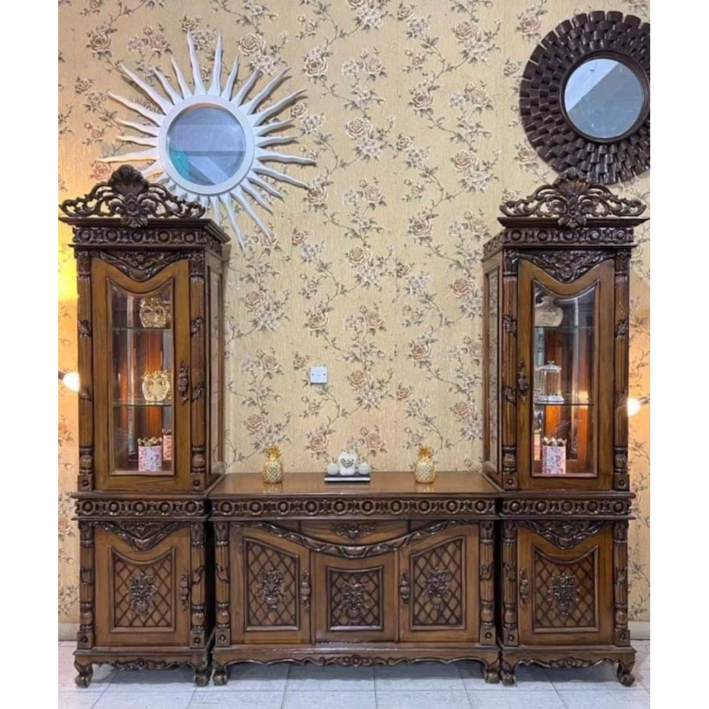 Bufet cincin-bufet lemari pajangan-bufet cincin pisah-bufet lemari hias