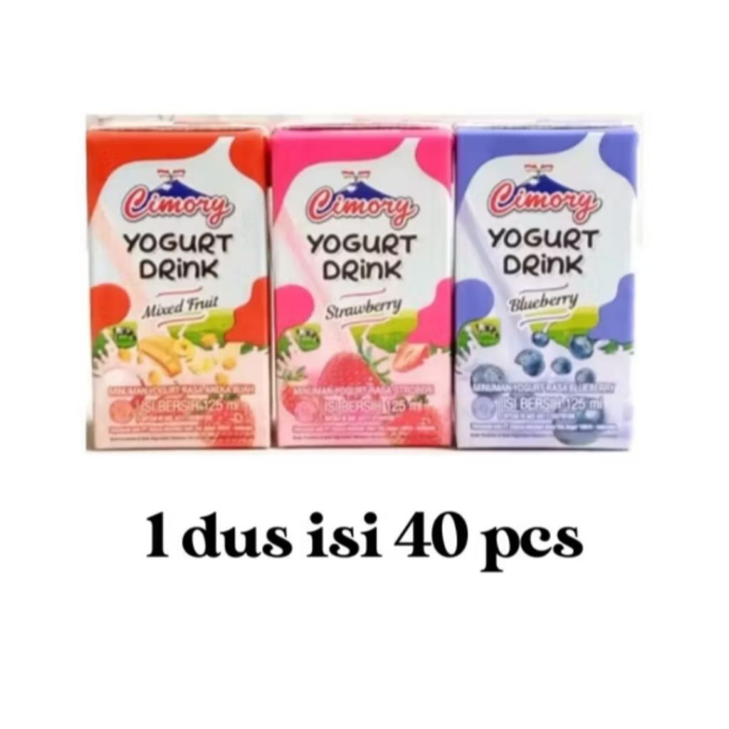 Cimory yoghurt drink 125 ml (1 dus isi 40 pcs)