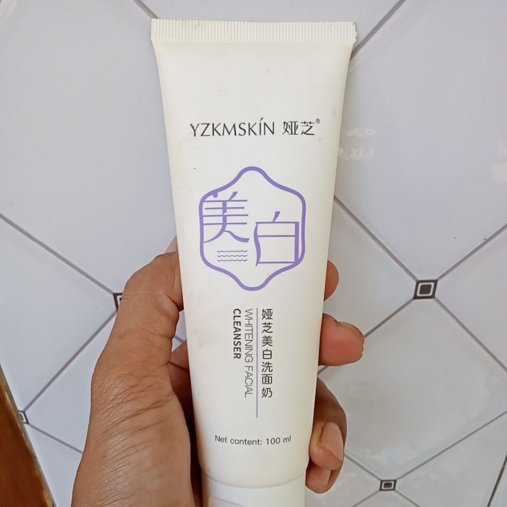 YZKMSKIN WHITENING FACIAL CLEANSER 100MIL