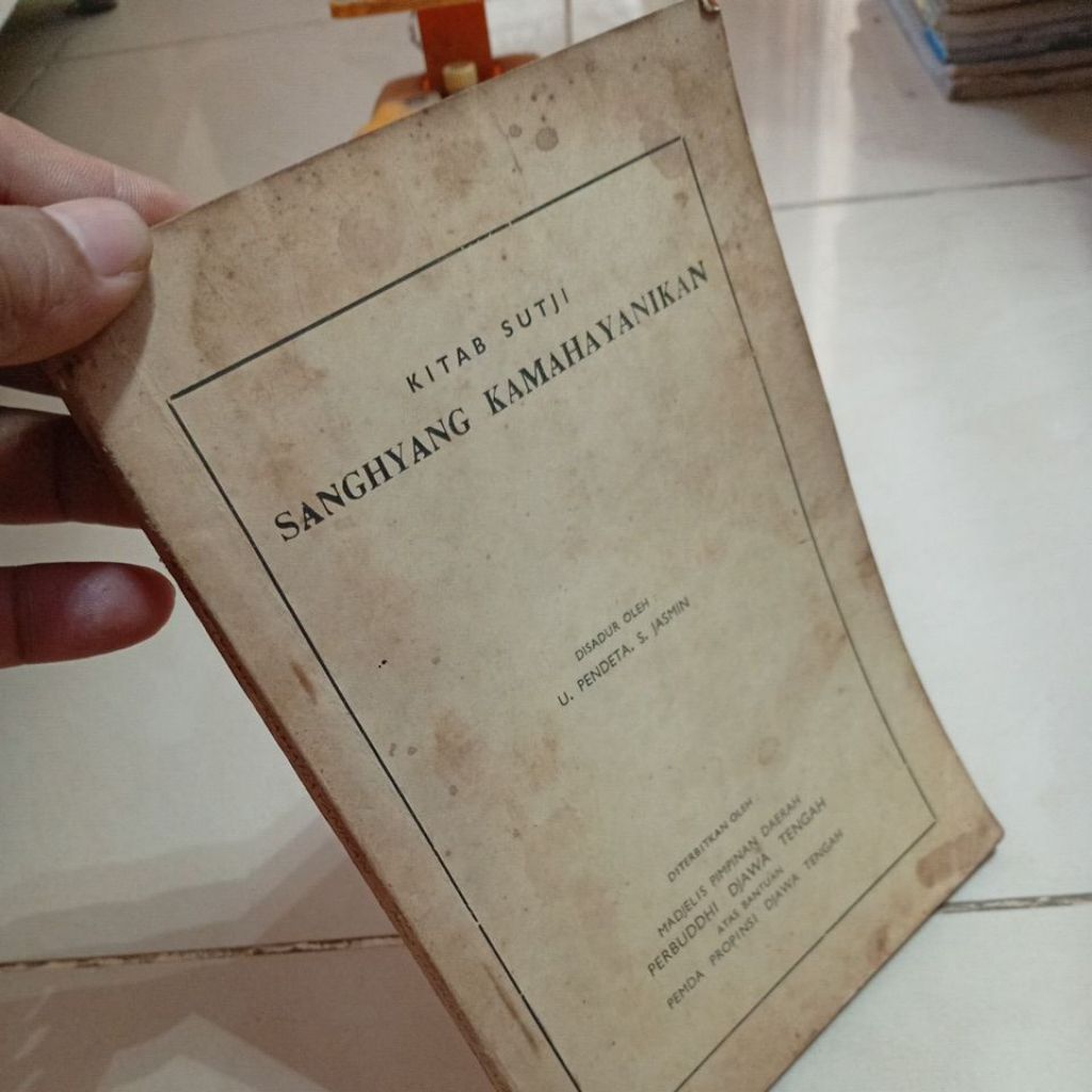 KITAB SUTJI SANGYANG KAMAHAYANIKAN U. PENDETA. S. JASMIN