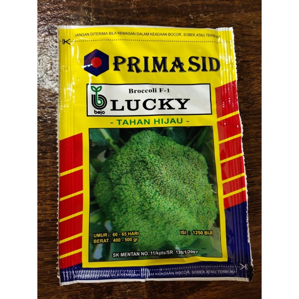 Benih Brokoli F1 Lucky Bejo Primasid