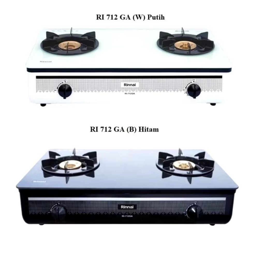 Memasak jadi lebih cepat dengan menggunakan Rinnai RI 712G AB – Kompor Gas 2 Tungku.