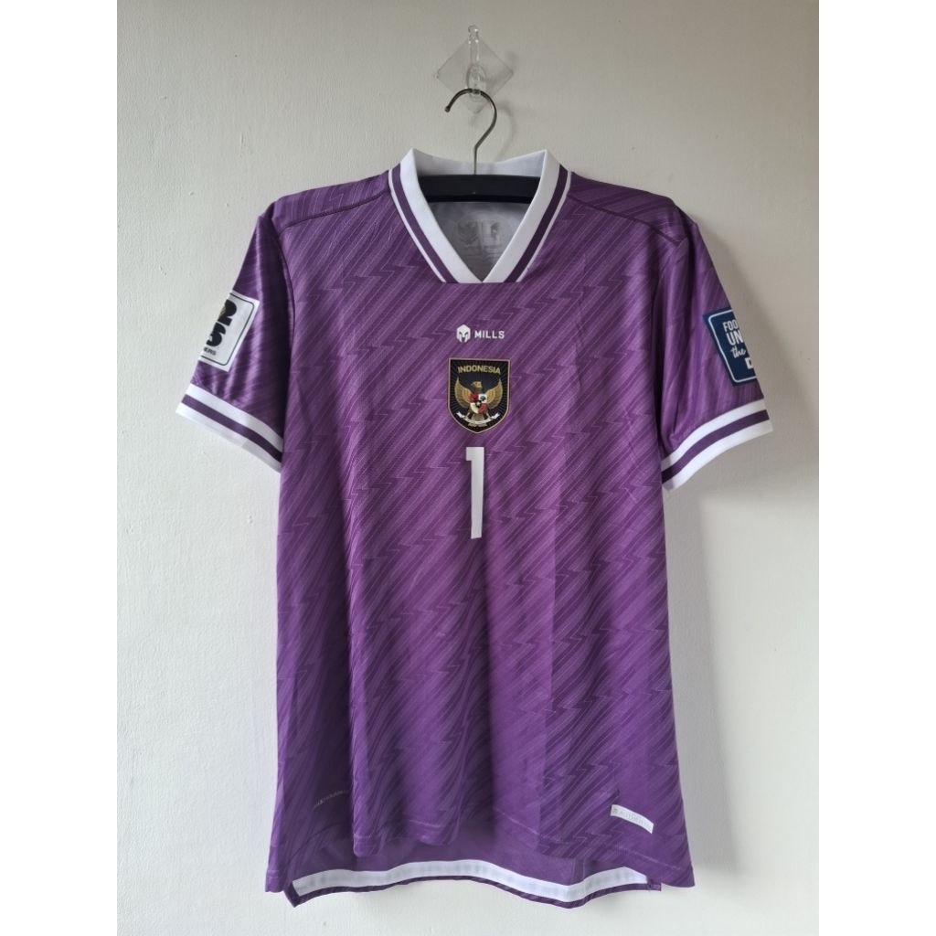 Jersey Original Matchworn Timnas indonesia
