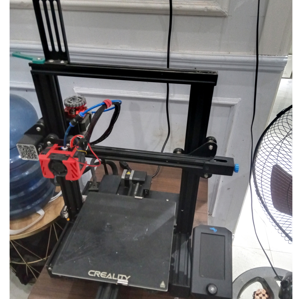 Creality Ender 3 V2 3D Printer Bekas (Second) kondisi normal harga murah